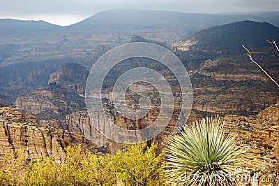 Phoenix, Arizona. Apache Trail scenery Stock Photo