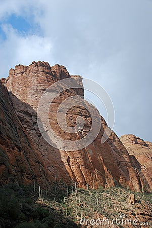 Phoenix, Arizona. Apache Trail scenery Stock Photo