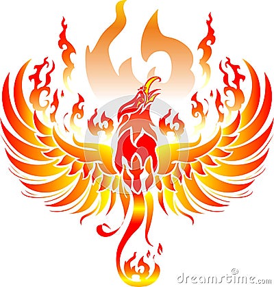 Phoenix art Stock Photo