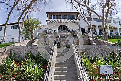 Phoenix,Az,USA -3.6.2018 Wrigley Mansion Editorial Stock Photo