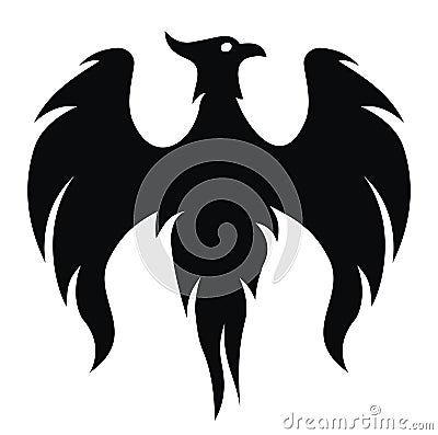 Phoenix bird () Vector Illustration