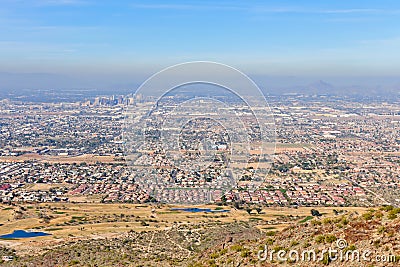 Phoenix Cityscape Stock Photo