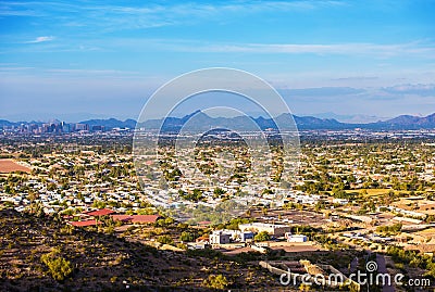 Phoenix Cityscape Stock Photo