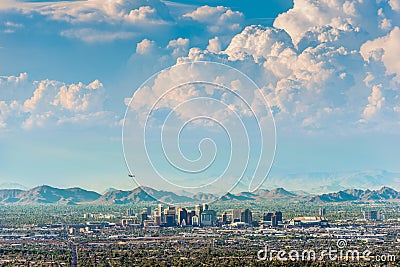 Phoenix Cityscape Editorial Stock Photo