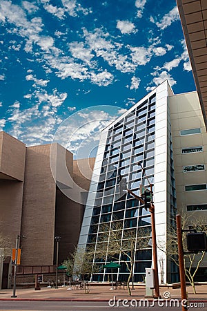 Phoenix Convention Center Building. Architecture of USA Stock Photo