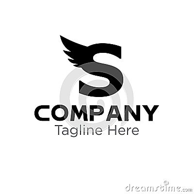Phoenix Eagle Logo Template. Business card template Stock Photo