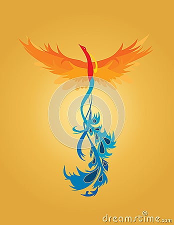 Phoenix Illustration Cartoon Illustration