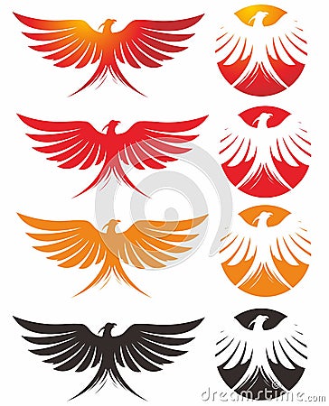 Phoenix logo Vector Illustration