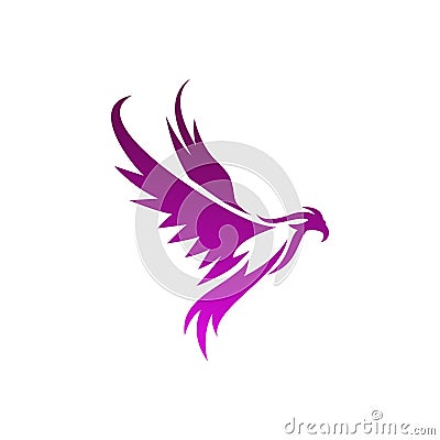 Phoenix Vector Template Vector Illustration