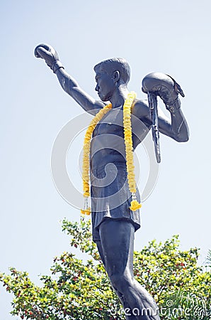 Phon Kingphet Monument, Hua Hin Stock Photo