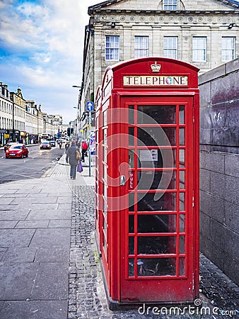 Phone Booths Editorial Stock Photo