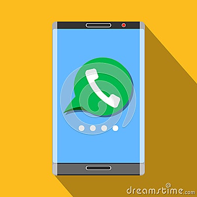 Phone call icon Vector Illustration