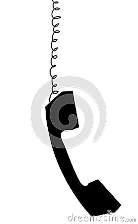 Phone handset Vector Illustration