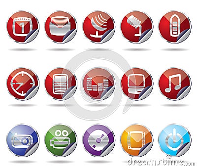 Phone icon performance Vector Illustration