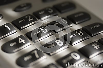 Phone Keypad Stock Photo