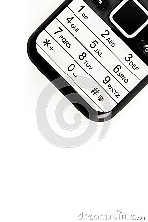 phone keypad Stock Photo