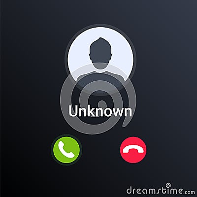 Phone mobile screen mockup interface. Smartphone ui template telephone home screen call display vector ui Vector Illustration