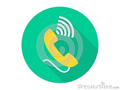 Phone vector icon sign symbol Vector Illustration