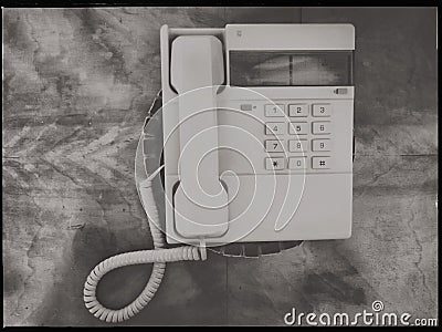 Phone of yesteryear Stock Photo