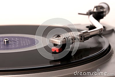 Phonograph Stock Photo