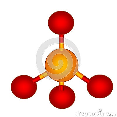 chemical elements phosphorus Stock  Phosphate  Image Molecular Structure Royalty Photography Free