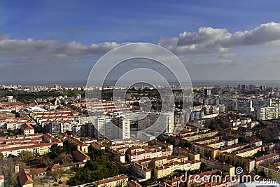 Lizbona stolica Portugalii, Lisbon, the capital of Portugal Stock Photo