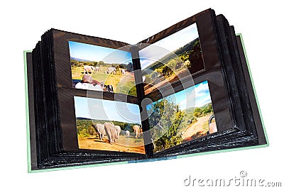 Photo album Stock Photo