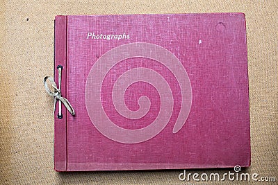 Photo Album Stock Photo