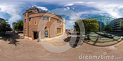 360 photo all Hallows By The Tower Church London Editorial Stock Photo