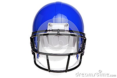 Photo of an American football helmet Stock Photo