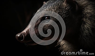 photo of anteater in its natural habitat. Generative AI Stock Photo