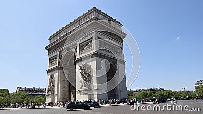 Photo Arc de Triomphe Paris France Editorial Stock Photo