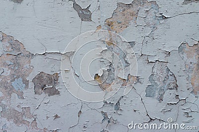 Photo background of old cracked plaster. Grunge background Stock Photo