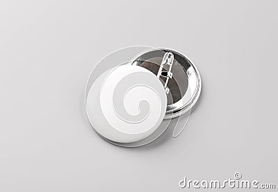 Badge mockup Stock Photo