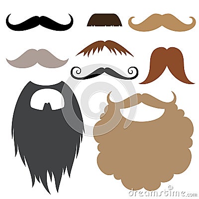 Photo booth props Vector Illustration