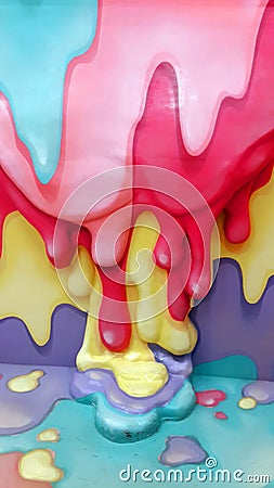 Photo bright spots colorful splash background flowing Stock Photo