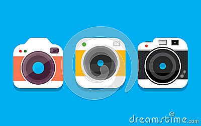 Photo camera icon Vector Illustration