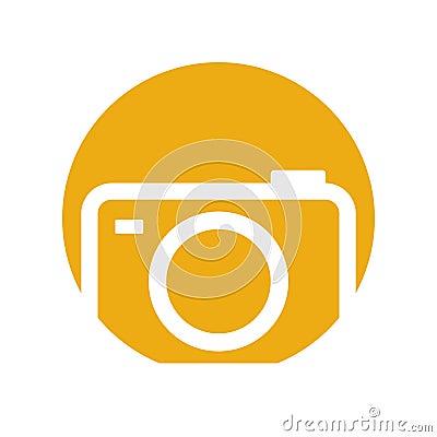Photo camera picture image symbol Vector Illustration