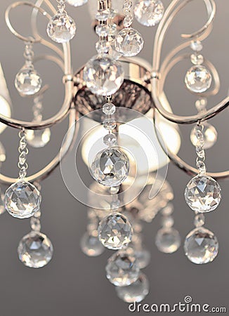 Luxury chandelier Stock Photo