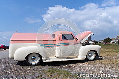 Photo of a Custom Chevrolet Pick Up Editorial Stock Photo