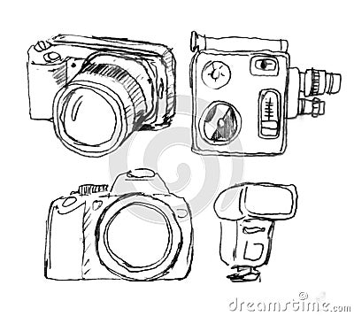 Photo equipment Stock Photo