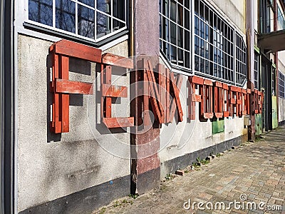 Old Fenix Food Factory Editorial Stock Photo