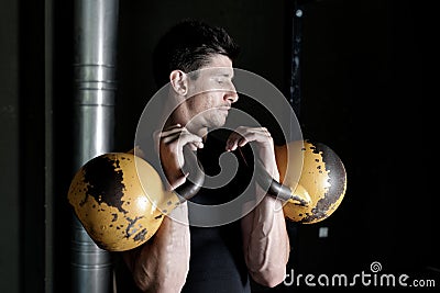 Photo of a fitness trainer working out Stock Photo