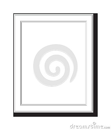 Photo frame vector isolated Vector Illustration