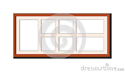 Photo frame vector isolated Vector Illustration