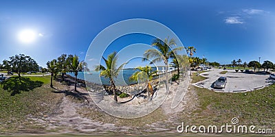 360 photo Haulover Park Miami Beach FL Editorial Stock Photo