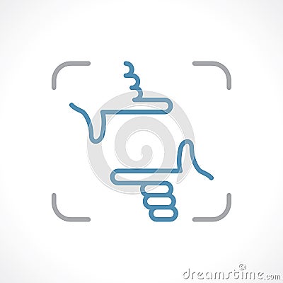 Photo icon Vector Illustration