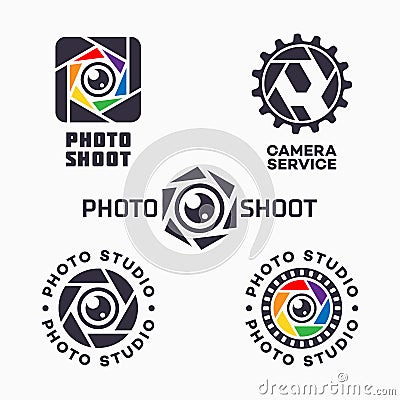 Photo logo Vector Illustration