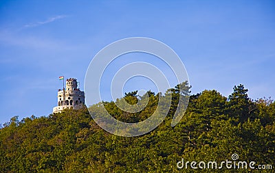 Photo of lookout tower in Hungary.Budapest Stock Photo