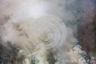 Natural smoke, abstract background Stock Photo